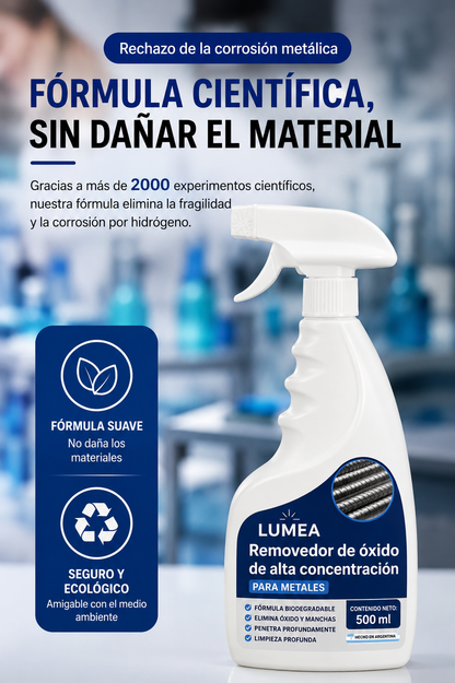 LUMÉA™ RustOff - Removedor de Óxido Profesional para Metales
